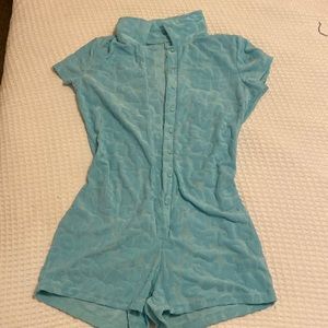 Teal romper